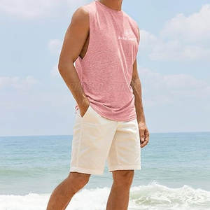 Camisetas sin Mangas para Hombre, Deportivas, de Verano, para Gimnasio, Fitness, de Algodón, para Entrenamiento Muscular - Product Image 4