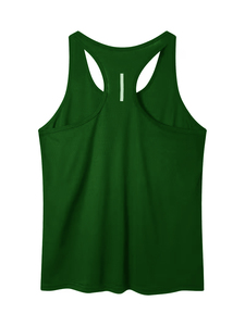 Camiseta deportiva sin mangas para hombre con logo personalizado, para gimnasio, fitness, tela fresca tipo Ice Fabric, transpirable, ligera, de secado rápido, para entrenamiento y yoga. - Product Image 4