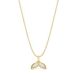 Collier pendentif diamant brillant avec sertissage raffiné pour femmes, cadeaux d'anniversaire et collections de bijoux de luxe - Product Image 6
