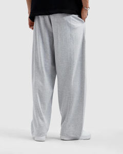 Oversized Baggy Sweatpants Custom Straight Curved Striped <b>Trousers</b> with <b>Drawstring</b> Rope Wears High Quality French Terry Cotton - Product Image 2