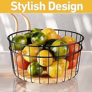 Corbeille à fruits en acier inoxydable de qualité supérieure, emballage personnalisé, vente en gros, bol à fruits métallique très demandé, dernière qualité - Product Image 6