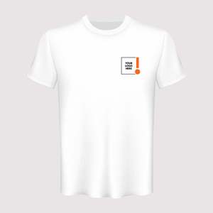 T-shirts personnalisés pour hommes, col rond, été, 100% coton, respirants, haute qualité, logo personnalisé, coupe ample, manches courtes - Product Image 1