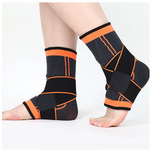 Wholesale Adjustable <b>Ankle</b> <b>Brace</b> Wrap Compression <b>Support</b> for Sprained Foot Sports Running Gym OEM ODM Wholesale Supply - Product Image 1