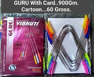 Grattoir à langue professionnel en acier inoxydable avec manche en plastique pour une hygiène buccale pratique, fourni par un fournisseur indien, en vente - Product Image 3