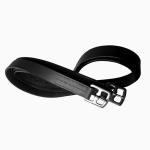 Correas de Cuero Genuino de 1 Pulgada de Ancho con Orificios Numerados y Hebillas de Acero Inoxidable, Equipo Duradero para Montar a Caballo - Product Image 3