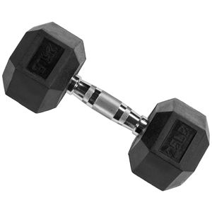 Mancuerna Hexagonal Recubierta de Goma de 25-35 Libras - Product Image 3