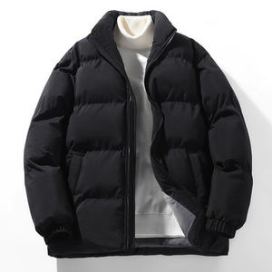 Chaqueta acolchada para hombre con estampado personalizado, impermeable, informal, con cremallera, para invierno, unisex, precio al por mayor. - Product Image 3