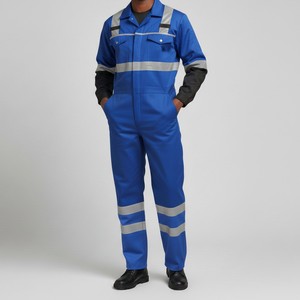 Custom Reflective Workwear <b>Overall</b> for Industrial Safety <b>Construction</b> and Engineering Projects - Product Image 2