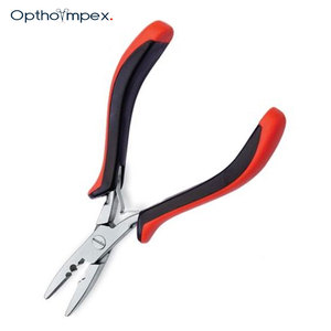 Pince à extensions capillaires compacte en acier inoxydable – Outil professionnel pour l'installation et le retrait des perles d'extensions - Product Image 3