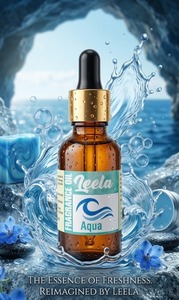 Aceite aromático Leela Aqua 100% puro, aceite esencial destilado al vapor, aroma fresco, aromaterapia, para todo tipo de piel, paquete de 500 ml - Product Image 5