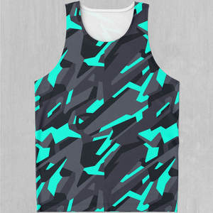 Custom <b>Singlet</b> Athletics Vests Print <b>Running</b> Training Tank Top Men Polyester Sublimation Men's Mesh Tank Top - Product Image 3