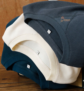 T-shirts décontractés pour hommes en coton gaufré de haute qualité, coupe ajustée, anti-plis, séchage rapide, à manches courtes - Product Image 1