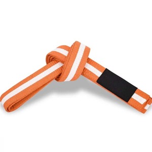 Cinturón de Karate y Judo Aekwondo de 220 cm, Blanco, 8 Filas, 100% Algodón Elástico y Transpirable, Cinturón de Artes Marciales - Product Image 1