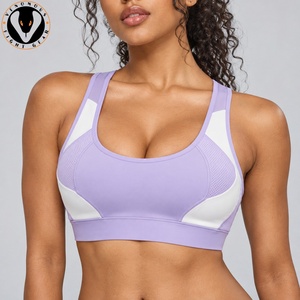 Top Quality Sports <b>Bra</b> Flexible Fabric Secure Fit <b>For</b> Fitness Training Pilates Running And Active Daily <b>Wear</b> - Product Image 1