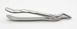 Pinzas de Extracción de Raíces Dentales con Acabado Mate, Instrumento Quirúrgico de Acero Inoxidable para Extracción de Dientes en Cirugía Oral - Product Image 4