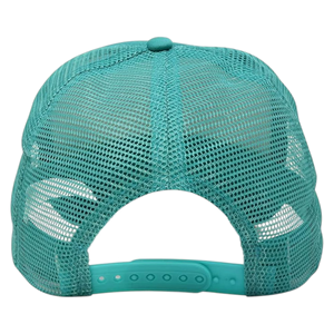 Mens Solid Color Trucker Cap Mesh Back Baseball Hat Adjustable Snapback Curved Brim Breathable Casual Outdoor Cap - Product Image 6