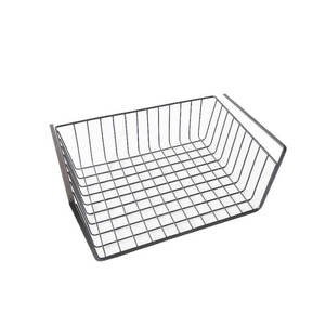 Paniers de rangement de cuisine rectangulaires modernes en fer robuste faits à la main avec poignée écologique pour une utilisation multifonctionnelle sur comptoir - Product Image 5