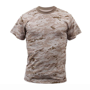 T-shirt de chasse respirant 100% coton à manches courtes, séchage rapide, pour l'extérieur, fabriqué au Pakistan, OEM, respirant - Product Image 5