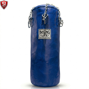 Sac de frappe lourd personnalisable en cuir PU PVC 25KG Léger pour l'entraînement – Créez votre propre design - Product Image 2