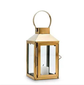 Portavelas Cuadrado de Metal para Exteriores, Hecho a Mano, Resistente, para Decoración de Bodas y Hogar - Product Image 4