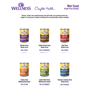 Wellness Complete Health Canned <b>Wet</b> <b>Food</b> for Dogs - Chicken Topper (13.2oz) - Product Image 2