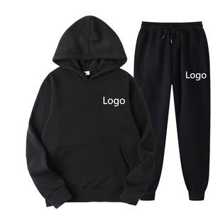 Ensemble de survêtement personnalisé avec logo, sweat à capuche et pantalon de jogging, nouvelle mode, vêtements de sport pour couples, survêtement léger pour femmes, 2 pièces - Product Image 3