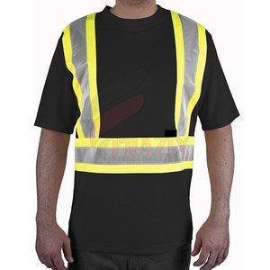 เสื้อยืดทำงานแบบมีประสิทธิภาพ ระบายอากาศได้ดี ผลิตจากผ้าฝ้าย เหมาะสำหรับคลังสินค้า โรงงาน โรงงานผลิต และผู้เชี่ยวชาญงานกลางแจ้ง - Product Image 6