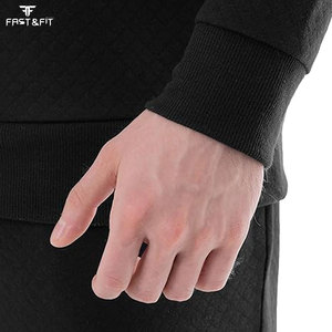 Sudadera con Capucha para Hombre, Talla Grande, 100% Algodón, Cálida para Invierno, con Logotipo Personalizado Bordado, Tela de Felpa - Product Image 5