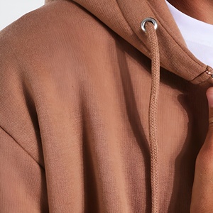 Camel Zip Up Graphic Hoodie Casual Streetwear Jacket Cotton Blend Fleece Full Zip Hoodie Custom Logo OEM ODM Wholesale Hoodies - Product Image 5