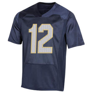 Maillot de football américain éco-responsable 2026, dernier design, pour adultes, séchage rapide, anti-UV, respirant, col en V, entièrement personnalisable - Product Image 4