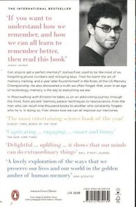 Moonwalking with Einstein By Joshua Foer English Peperback <b>Book</b> Memory Hacks <b>Study</b> Skills & Mental Performance Improvement <b>Book</b> - Product Image 2