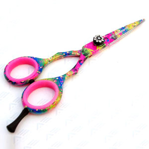 Ensemble de ciseaux de barbier professionnels en acier inoxydable 440C, coupe de cheveux et coiffage de précision, ciseaux de coiffure durables - Product Image 1