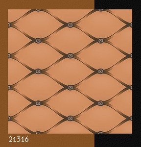 400x400mm Glossy Geometric Pattern <b>Ceramic</b> Floor Tiles – Digital Terracotta Design Tiles 400x400mm Glossy Series <b>Ceramic</b> Tiles - Product Image 2
