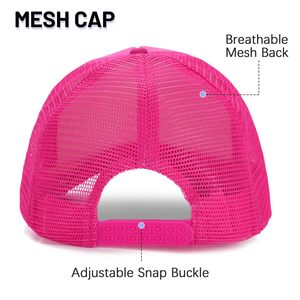 Gorra Trucker Unisex Ajustable para Eventos Deportivos y Fiestas, Ligera, de Secado Rápido, 100% Poliéster, Lona para las Cuatro Estaciones, Ideal para Correr - Product Image 3