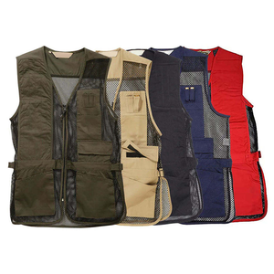 Gilet de tir léger et durable en toile avec ventilation en maille et design multi-poches pour l'entraînement au tir sur cible et au tir à la volaille – Vente en gros - Product Image 6
