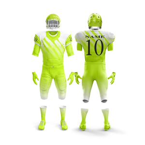 Youth Team American Football Uniform Custom Player <b>Name</b> Number Competition Match Training Uniform American Football Uniform - Product Image 4