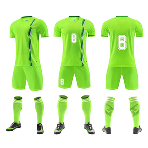 Mens Custom Soccer Jersey Set Gradient Sublimated Short Sleeve Moisture Wicking Breathable <b>Athletic</b> Fit All Season Kit - Product Image 3