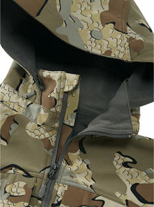 Veste de chasse imperméable camouflage pour homme CONMR de haute qualité, respirante, en softshell isolé, pour la pêche en plein air, imprimée - Product Image 5
