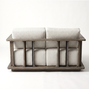 The Sedona Teak Sectional <b>Sofa</b> RH Features Sturdy Reclaimed Teak <b>Frame</b> Inspired Modern Architectural Forms Eco-Friendly Design - Product Image 3