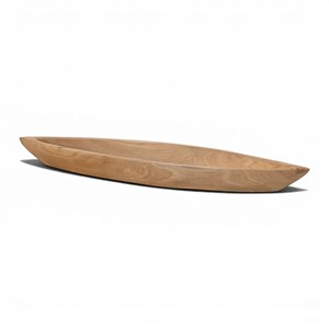 Bandeja Decorativa Grande de Madera de Teca Sólida Hecha a Mano para Centro de Mesa, Ideal para Hoteles, Resorts, Villas y Decoración del Hogar - Proveedor Mayorista - Product Image 2