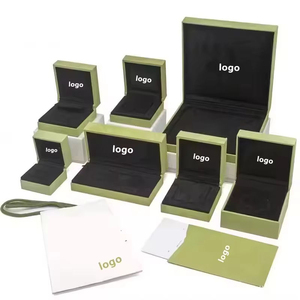 Luxury Brand Designer Jewelry <b>Box</b> Fashion Jewelry Bracelet <b>Ring</b> Necklace <b>Box</b> Deerskin Counter <b>Gift</b> <b>Box</b> - Product Image 2