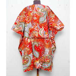 ชุดเดรสยาวทรงบอดี้คอนผ้าฝ้ายอินเดียลายดอกไม้  แบบสวมใส่สบาย  เป็นมิตรกับสิ่งแวดล้อม  เซ็กซี่  ลำลอง  ใช้คลุมชุดไปทะเลได้  ชุดนอน  ตกแต่งด้วยขนนก  เอวเข้ารูป - Product Image 6