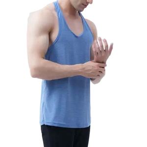 Camiseta sin Mangas para Hombre, Ligera, de Moda, Antiarrugas, Transpirable, Cómoda, 100% Algodón, Ecológica, Cuello Redondo - Product Image 4