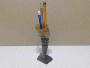 Portalápices de Cuerno de Búfalo, Reutilizable, Multiusos, Combina Elegancia y Durabilidad para Bolígrafos, Decoración de Escritorio, Alta Calidad - Product Image 2