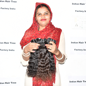 <b>Cheap</b> Raw Indian Machine Double drawn Unprocessed 22 inches Bundle Curly Cuticle Aligned Deep Wave Temple Human Hair <b>Extensions</b> - Product Image 3