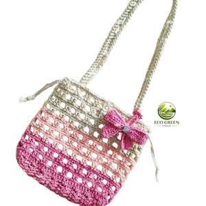 Bolso de ganchillo de alta calidad, personalizado en Vietnam según lo solicite, tamaño personalizable, cartón/OEM - Product Image 5