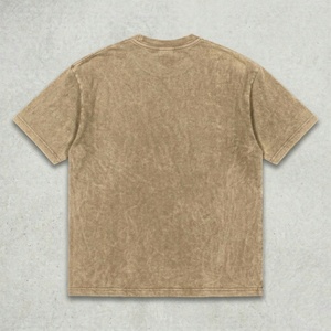 Camiseta de Algodón de 230 g/m² con Estampado Serigrafiado, Camiseta con Lavado Ácido, Camisetas Vintage Personalizadas - Product Image 6