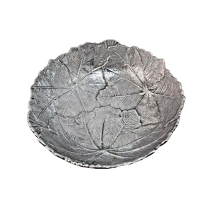 Tazón decorativo de metal hecho a mano, diseño personalizado, forma redonda, para comida, frutas, aperitivos, postres, para uso en restaurantes. - Product Image 5