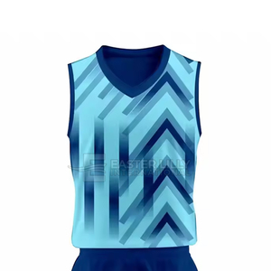 Concevez votre propre uniforme de volley-ball en gros, logo personnalisé imprimé, vêtements d'équipe, uniforme de volley-ball - Product Image 4