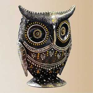 ที่วางปากกาเหล็กสีดำวินเทจคุณภาพพรีเมียม ตกแต่งด้วยสีทอง สวยงามทันสมัย เหมาะสำหรับตกแต่งโต๊ะทำงาน บ้าน สำนักงาน ของตกแต่งโต๊ะ ดีไซน์ทันสมัยสำหรับเทศกาล Diwali - Product Image 1